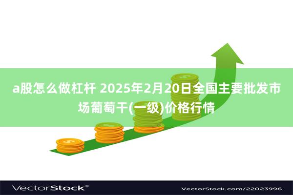 a股怎么做杠杆 2025年2月20日全国主要批发市场葡萄干(一级)价格行情
