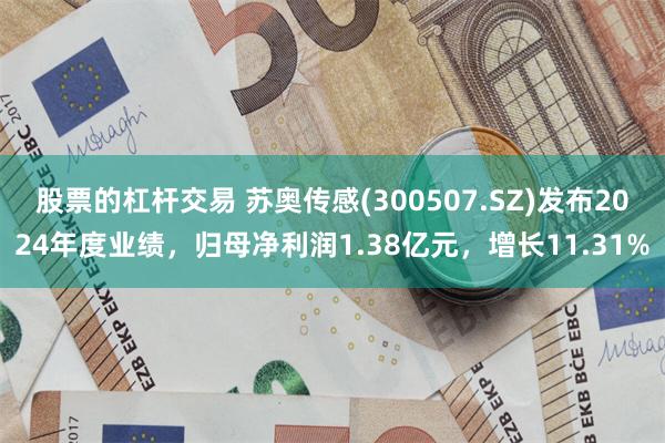 股票的杠杆交易 苏奥传感(300507.SZ)发布2024年度业绩，归母净利润1.38亿元，增长11.31%