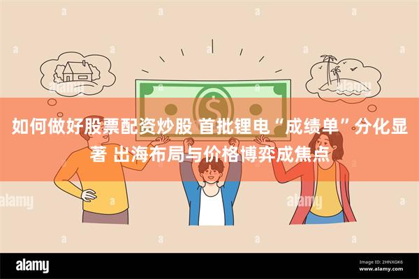 如何做好股票配资炒股 首批锂电“成绩单”分化显著 出海布局与价格博弈成焦点